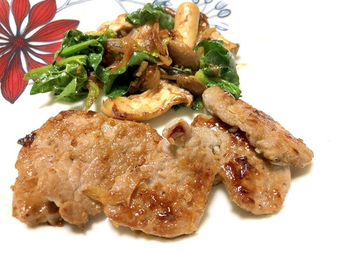 柔らか!豚肉の醤油麹焼き